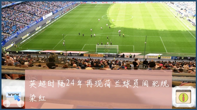 英超时隔24年再现荷兰球员间犯规染红